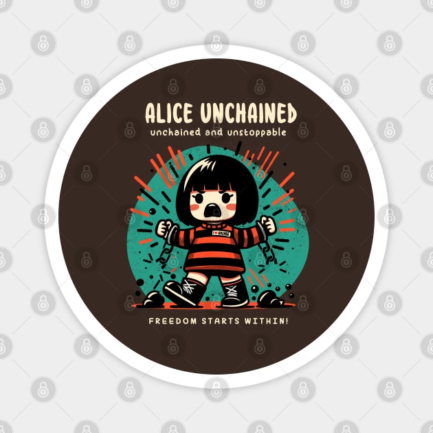 ALICE UNCHAINED Magnet by Fabrik
